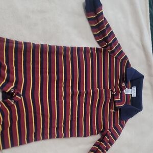 Ralph Lauren Kids Polo with Red and Yellow Stripes